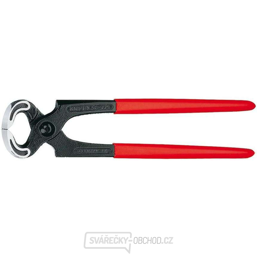 Štípací kleště 225 mm KNIPEX 50 01 225 - leštěná hlava, plastové návleky Štípací kleště 225 mm KNIPEX 50 01 225 - leštěná hlava, plastové návleky gallery main image
