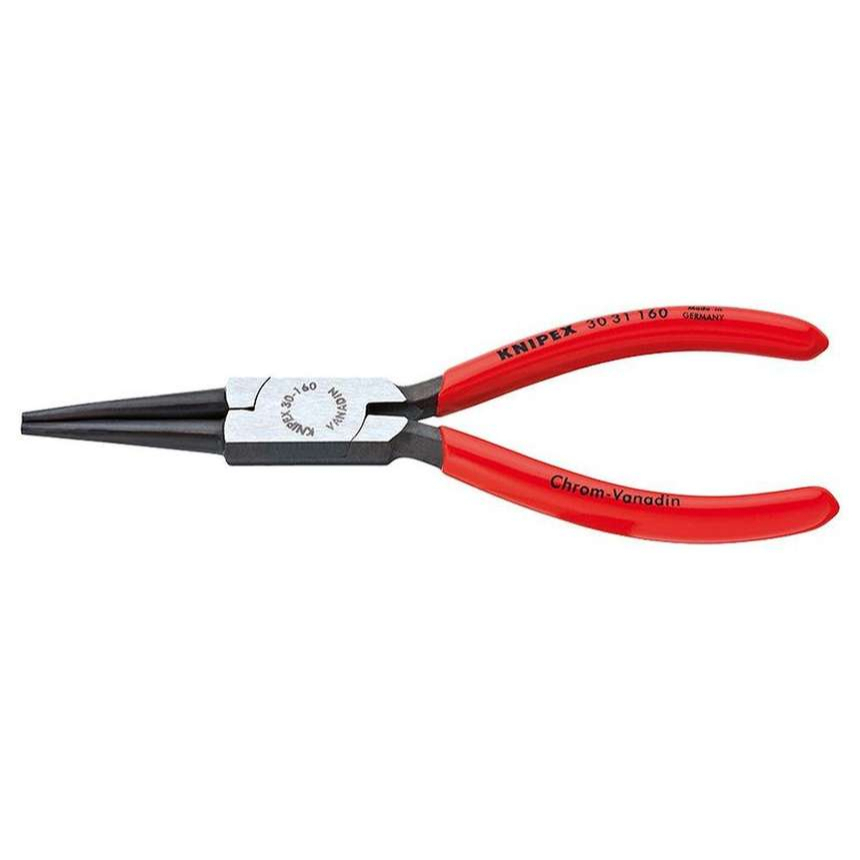 Půlkulaté kleště typu Langbeck 160 mm (s prodlouženými čelistmi) KNIPEX 30 31 160 - leštěná hlava, plastové návleky 30 31 160