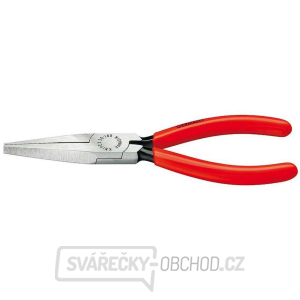 Ploché kleště typu Langbeck 140 mm (s prodlouženými čelistmi) KNIPEX 30 11 140 - leštěná hlava, plastové návleky Ploché kleště typu Langbeck 140 mm (s prodlouženými čelistmi) KNIPEX 30 11 140 - leštěná hlava, plastové návleky gallery main image