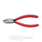 Boční štípací kleště 125 mm KNIPEX 70 01 125 - leštěná hlava, plastové návleky Boční štípací kleště 125 mm KNIPEX 70 01 125 - leštěná hlava, plastové návleky gallery main image