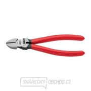 Boční štípací kleště 140 mm KNIPEX 70 01 140 - leštěná hlava, plastové návleky Boční štípací kleště 140 mm KNIPEX 70 01 140 - leštěná hlava, plastové návleky gallery main image