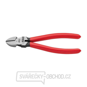 Boční štípací kleště 140 mm KNIPEX 70 01 140 - leštěná hlava, plastové návleky gallery main image