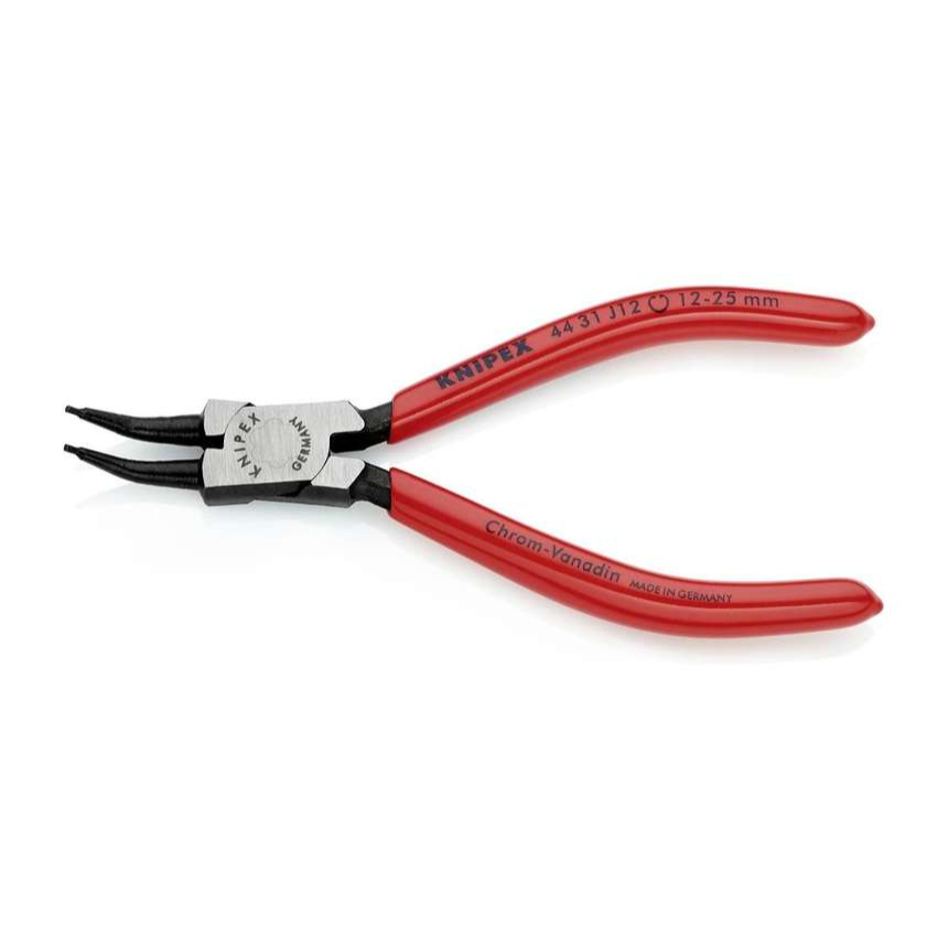 Kleště na pojistné kroužky 140 mm, vnitřní zahnuté 45° Knipex 44 31 J12 44 31 J12