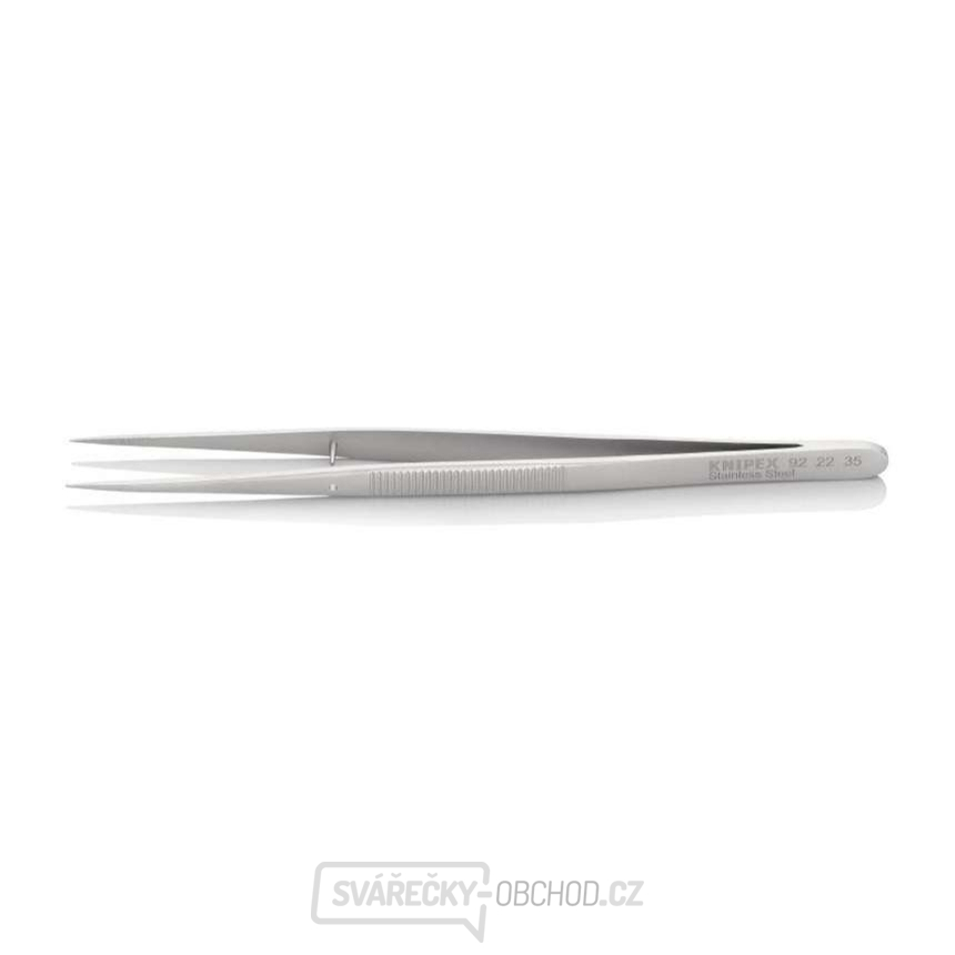 Univerzální pinzeta 155 mm Knipex 92 22 35 Nerezová ocel, vroubkované uchopovací plochy Univerzální pinzeta 155 mm Knipex 92 22 35 Nerezová ocel, vroubkované uchopovací plochy gallery main image