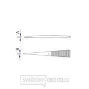 Univerzální pinzeta 155 mm Knipex 92 22 35 Nerezová ocel, vroubkované uchopovací plochy náhled