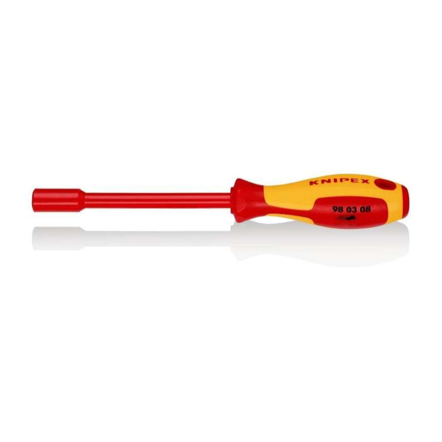 VDE šroubovák s nástrčným klíčem 6hran 8x125 mm Knipex 98 03 08 98 03 08