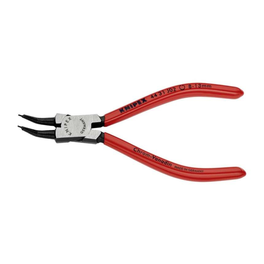 Kleště na pojistné kroužky 140 mm, vnitřní zahnuté 45° Knipex 44 31 J02 44 31 J02