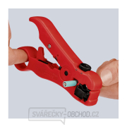 Odizolovací nástroj na koaxiální a datové kabely Knipex 16 60 06 SB náhled