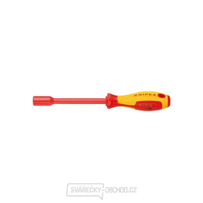 VDE šroubovák s nástrčným klíčem 6hran 5,5x125 mm Knipex 98 03 055