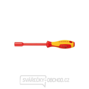 VDE šroubovák s nástrčným klíčem 6hran 5,5x125 mm Knipex 98 03 055 VDE šroubovák s nástrčným klíčem 6hran 5,5x125 mm Knipex 98 03 055 gallery main image