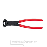 Čelní štípací kleště 160 mm KNIPEX 68 01 160 - leštěná hlava, plastové návleky Náhled