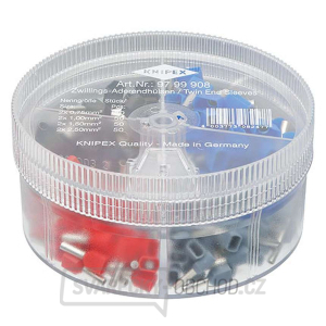 Box s koncovými dutinkami Twin Knipex 97 99 908 (200 ks) Box s koncovými dutinkami Twin Knipex 97 99 908 (200 ks) gallery main image