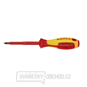 Šroubovák křížový Pozidriv® izolovaný 1 000 V VDE Knipex PZ2 Šroubovák křížový Pozidriv® izolovaný 1 000 V VDE Knipex PZ2 gallery main image