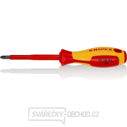 Elektrikářský VDE šroubovák PH 2 Knipex 98 24 02 Elektrikářský VDE šroubovák PH 2 Knipex 98 24 02 gallery main image