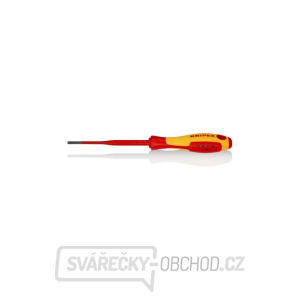 Elektrikářský VDE šroubovák (Slim) 3,5x0,6x100 mm Knipex 98 20 35 SL Elektrikářský VDE šroubovák (Slim) 3,5x0,6x100 mm Knipex 98 20 35 SL gallery main image