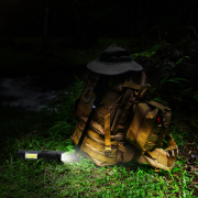 Solight LED nabíjecí kapesní svítilna se zoomem, 100lm + 70lm, Li-Ion, USB, černá Náhled