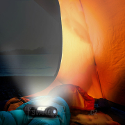 Solight LED nabíjecí kapesní svítilna se zoomem, 100lm + 70lm, Li-Ion, USB, černá Náhled