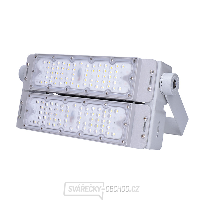 Solight LED venkovní reflektor Pro+2, 100W, 15000lm, 4000K, IP65, šedá