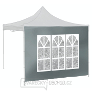Bočnice pro párty stan WINDOW 2x3m 420D šedá WATERPROOF gallery main image
