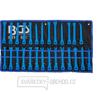 Sada klínů pro uvolnění ozdobných lišt / škrabek BGS 8611 | 27dílná Sada klínů pro uvolnění ozdobných lišt / škrabek BGS 8611 | 27dílná gallery main image