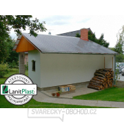 polykarbonátová deska MARLON CSE FR 0,8 mm 1,06x2,5 m čirá LG2620 náhled