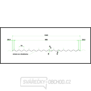 polykarbonátová deska MARLON CSE DIAMOND 2,6 mm 1,045x6 m antracit LG3420 náhled
