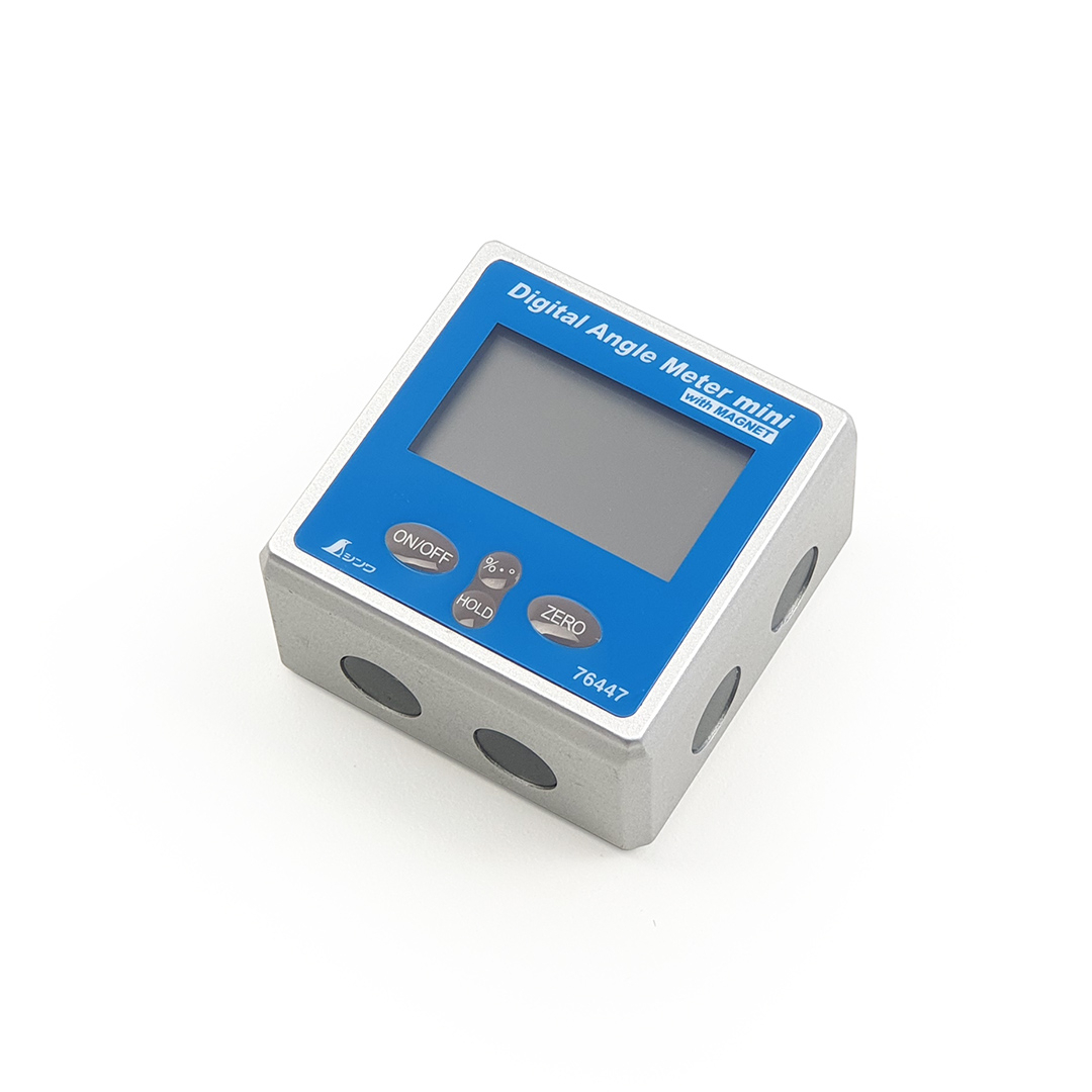 Levně Magnetická digitální vodováha a úhloměr SHINWA 5544