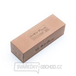 Japonský vysoký brusný kámen KING - zrnitost 1000 Japonský vysoký brusný kámen KING - zrnitost 1000 gallery main image