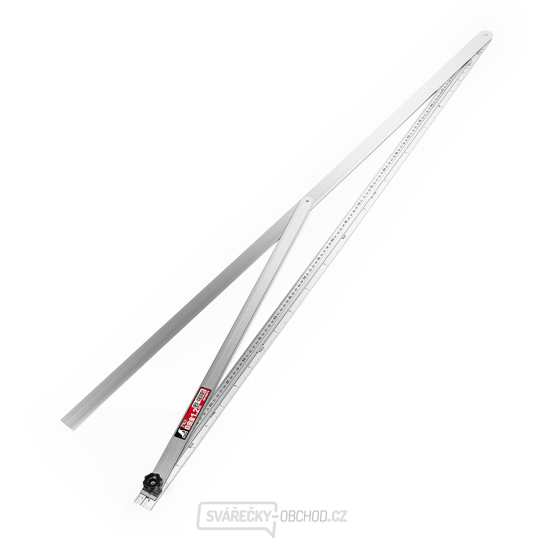 Japonský truhlářský pokosník SHINWA s metrickou stupnicí - 1200 mm
