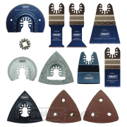 Sada příslušenství SMART TRADE k oscilačnímu multifunkčnímu nářadí - 20 kusů Sada příslušenství SMART TRADE k oscilačnímu multifunkčnímu nářadí - 20 kusů gallery main image