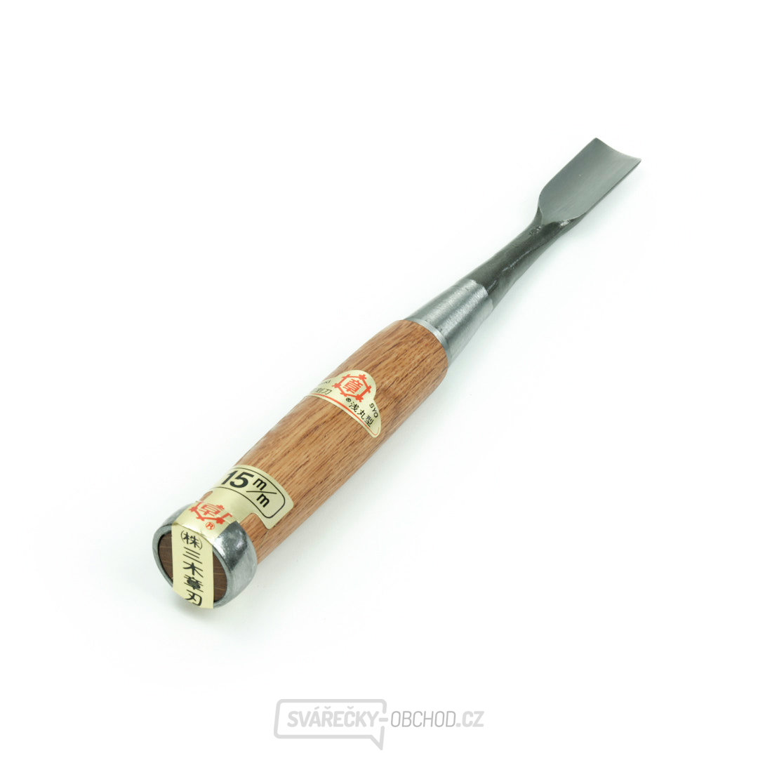 Japonské řezbářské dláto MIKISYO s U čepelí - 15 mm