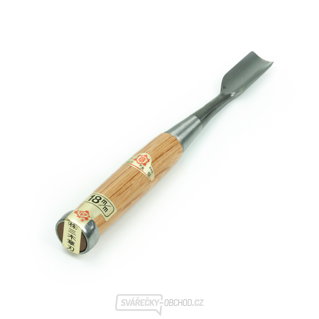 Japonské řezbářské dláto MIKISYO s U čepelí - 18 mm