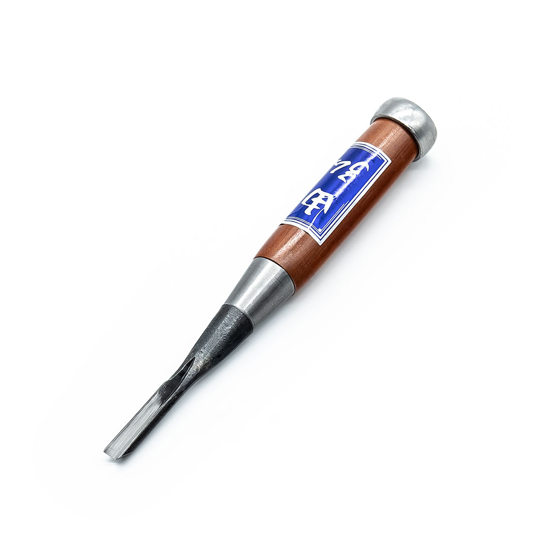 Levně Japonské drážkovací řezbářské dláto YOSHIHIRO Sankaku - 6 mm 6195
