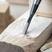 Japonské drážkovací řezbářské dláto YOSHIHIRO Sankaku - 6 mm náhled