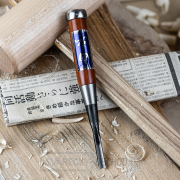 Japonské drážkovací řezbářské dláto YOSHIHIRO Sankaku - 6 mm náhled