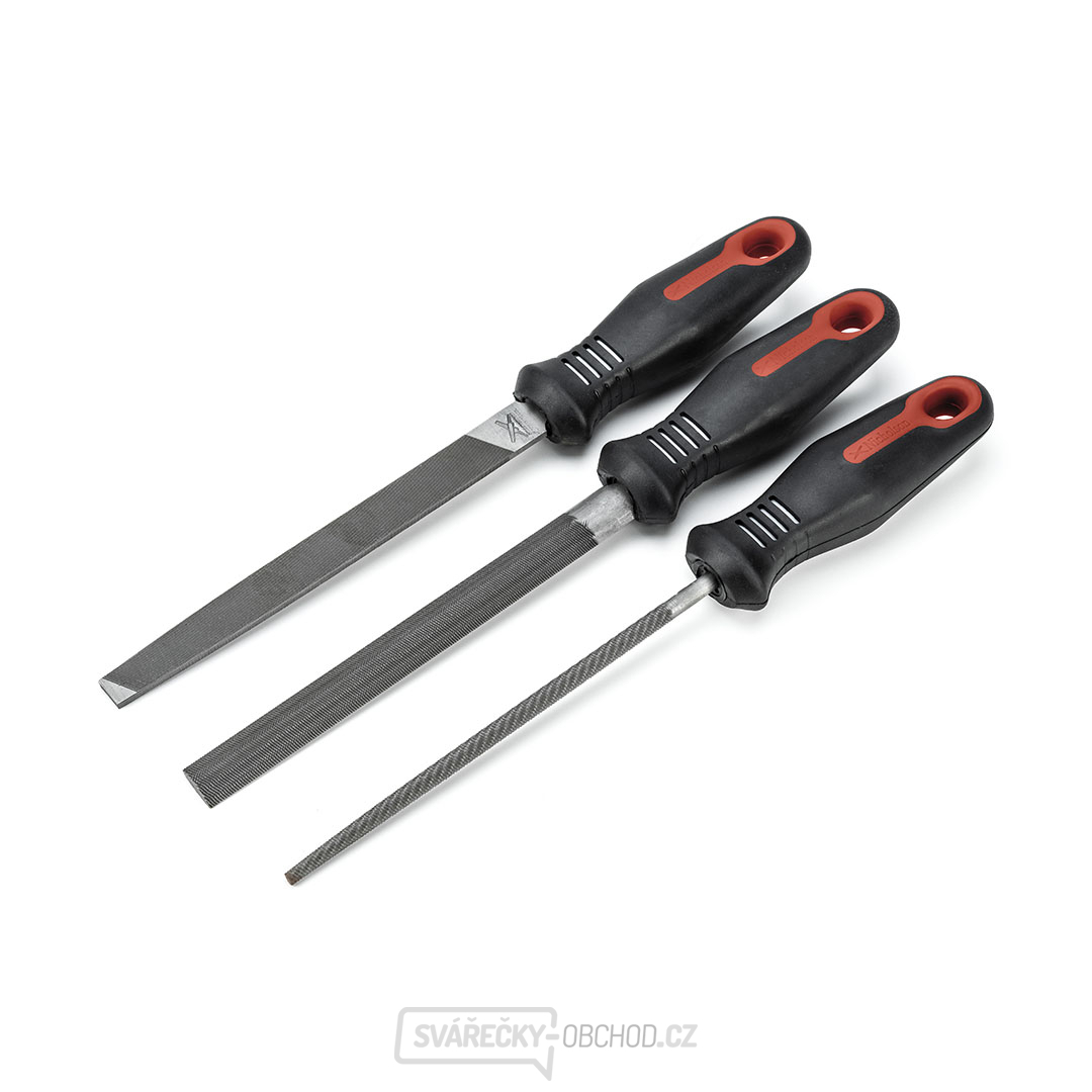 Základní sada pilníků na kov CRESCENT NICHOLSON – 3 kusy