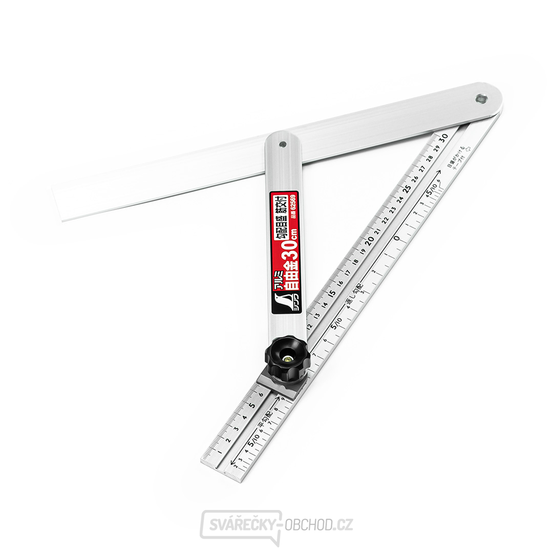 Japonský truhlářský pokosník SHINWA s metrickou stupnicí - 300 mm