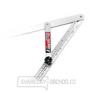 Japonský truhlářský pokosník SHINWA s metrickou stupnicí - 300 mm Japonský truhlářský pokosník SHINWA s metrickou stupnicí - 300 mm gallery main image