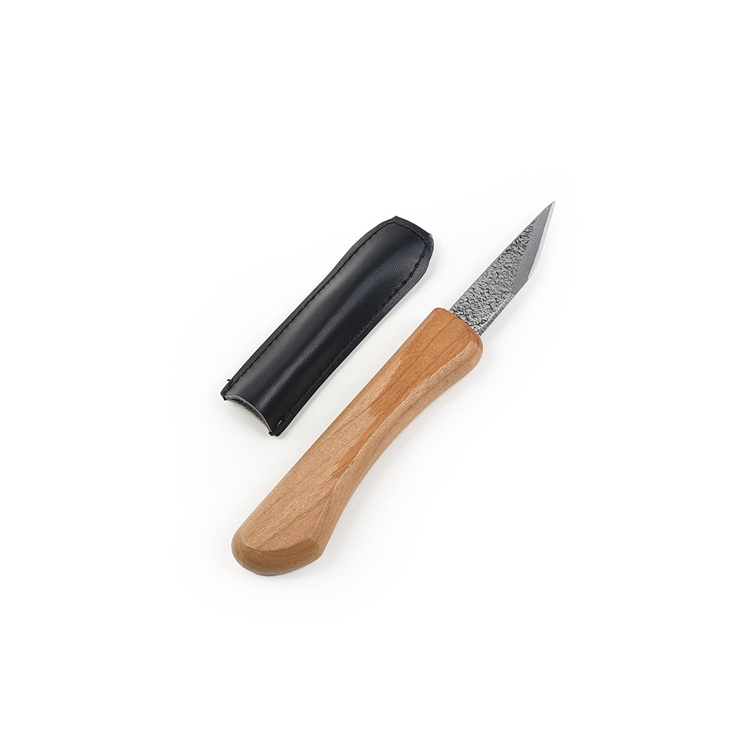Japonský řezbářský zkosený nůž SENKICHI Kogatana