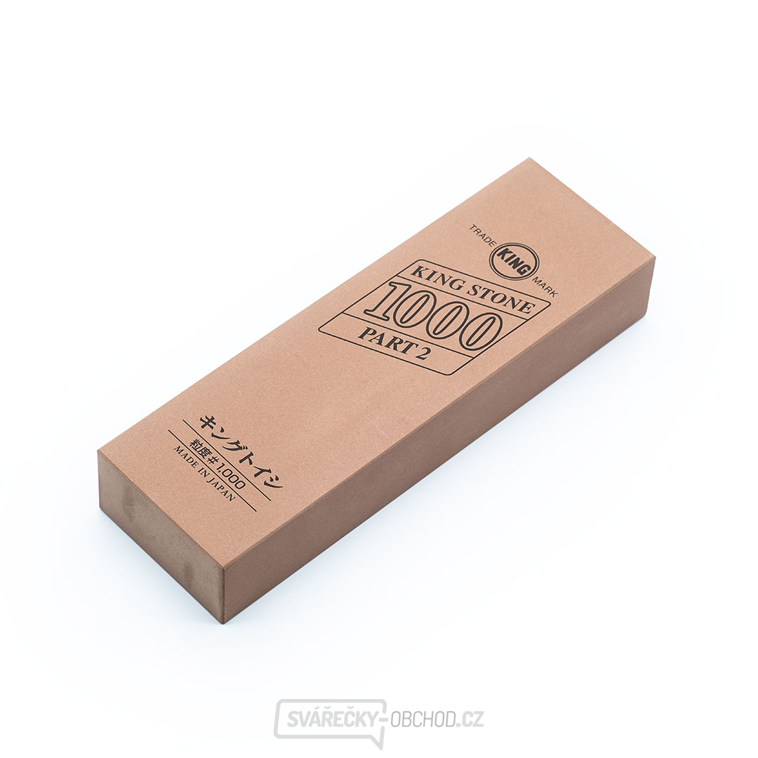 Japonský brusný kámen KING Part 2 - zrnitost 1000 Japonský brusný kámen KING Part 2 - zrnitost 1000 gallery main image