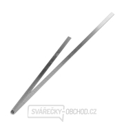 Japonský truhlářský pokosník SHINWA z nerezové oceli - bez stupnice - 600 mm Japonský truhlářský pokosník SHINWA z nerezové oceli - bez stupnice - 600 mm gallery main image
