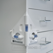 Japonská rohová vodováha SHINWA s magnetem a stupnicí Japonská rohová vodováha SHINWA s magnetem a stupnicí náhled