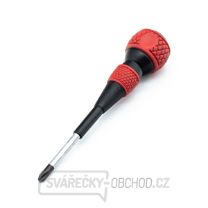 Japonský křížový šroubovák SK11 - 2 x 75 mm - červený Japonský křížový šroubovák SK11 - 2 x 75 mm - červený gallery main image