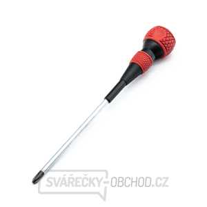 Japonský křížový šroubovák SK11 - 2 x 150 mm - červený Japonský křížový šroubovák SK11 - 2 x 150 mm - červený gallery main image