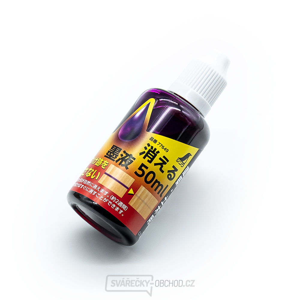 Odstraňovač barevných inkoustů SHINWA – 50 ml