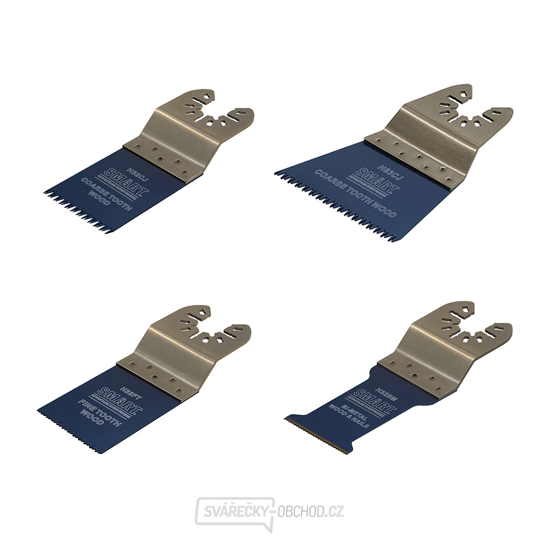 Sada pilových listů SMART TRADE pro multifunkční pily - 4 kusy
