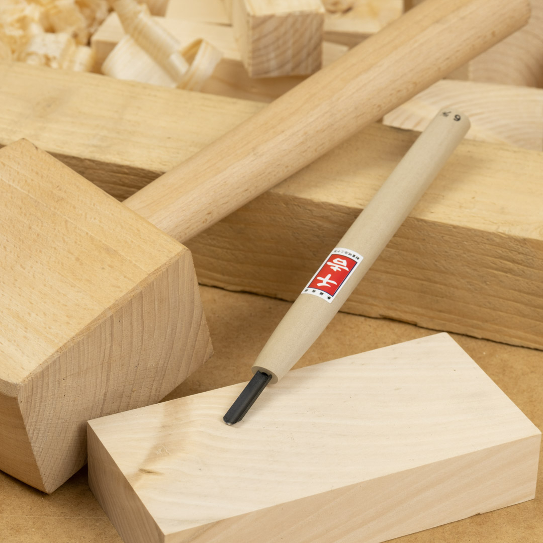 Japonské řezbářské mini-dláto SENKICHI s U čepelí - 6 mm 4527