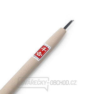 Japonské řezbářské mini-dláto SENKICHI s šikmou čepelí - 4,5 mm gallery main image