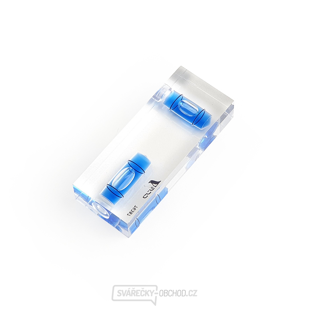 Japonská kapesní průhledná mini-vodováha SHINWA