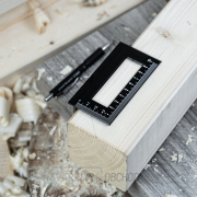 Japonské pokosové pravítko SK11 45 + 90° + 135° z polykarbonátu náhled